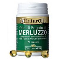 I naturoli olio di fegato merluzzo antiossidante 70 capsule