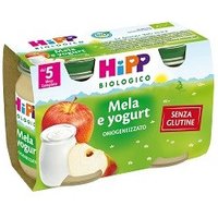 Hipp bio omogeneizzato mela yogurt 2vasettix125g