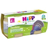 Hipp bio omogeneizzato tacchino 2vasettix80g