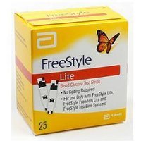 Abbott diabetes freestyle lite glicemia 25strisce reattive