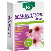 Esi Immunilflor Urto con vitamina D per il funzionamento del sistema immunitario 30 capsule