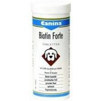 Canina pharma biotin forte 30 tavolette dermatiti del cane 100gr
