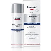 Eucerin Hyaluron-Filler crema viso giorno con texture ricca per pelle molto secca 50ml