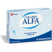 Collirio alfa dec*10cont 0,3ml