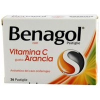 Benagol vit c*36past arancia
