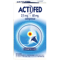 Actifed*12cpr 2,5mg+60mg