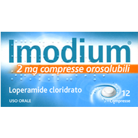 Imodium 12 compresse orosolubili 2mg