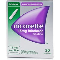 Nicorette soluzione per inalazione per aiutare a smettere di fumare 20 flaconcini 1d 15mg