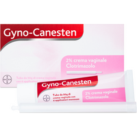 Gyno-canesten crema vaginale per uso interno con clotrimazolo 2% per il trattamento di candidosi e infezioni vaginali 30g