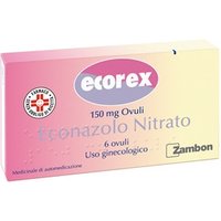 Ecorex*6 ovuli vaginali 150mg