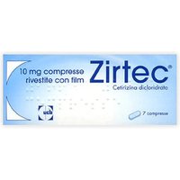 Zirtec*7cpr riv 10mg