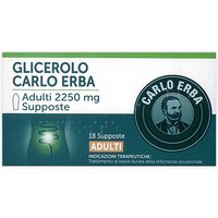Supposte glicerolo ad 18