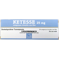 Ketesse*20cpr riv 25mg