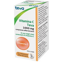 Vitamina c teva*10cpr eff 1g
