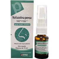 Nafazolina Pensa spray nasale decongestionante contro riniti, faringiti o sinusiti 15ml
