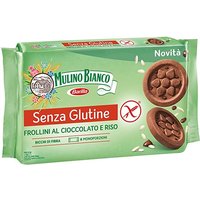 Mulino bianco senza glutine frollini al cioccolato e riso 6 monoporzioni da 41,66 g