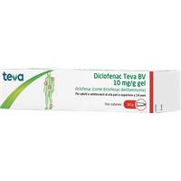 Diclofenac teva*gel 60g 1%