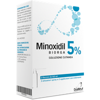 Minoxidil biorga 5% soluzione cutanea 3 flaconi