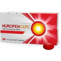 Nurofencaps ibuprofene capsule molli per rapido sollievo da dolori di varia natura 10 capsule molli 400mg