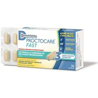 Dermovitamina proctocare fast integratore per favorire la funzionalità del plesso emorroidario 30 compresse