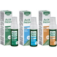 Esi Aloe Fresh spray per alito fresco menta forte, menta e anice-liquirizia 15ml