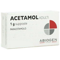 Acetamol*ad 10supp 1g