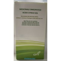 Acido citrico sol os 20f 2ml