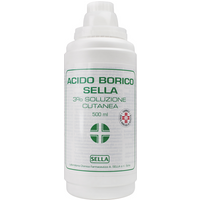 Acido borico sella*3% 500ml