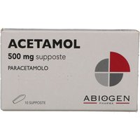 Acetamol*10supp 500mg