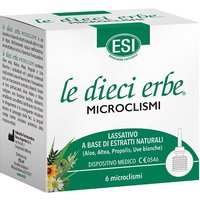 Esi Le Dieci Erbe Microclismi lassativo a base di estratti naturali 6 microclismi