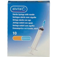 Alvita siringhe 5ml g23 10pz