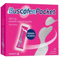 Buscofenpocket ibuprofene per dolori da ciclo 10 bustine orosolubili 400 mg