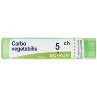 Carbo vegetabilis 5 ch granuli