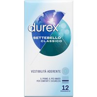 Durex settebello classico profilattici 12 pezzi