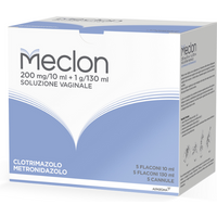 Meclon soluzione vaginale contro infezioni intime 5 flaconi