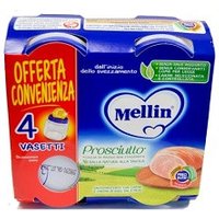 Mellin omog prosciutto 4x80g