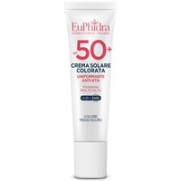 Euphidra Crema Solare Viso Colorata Medio-Scura SPF 50+