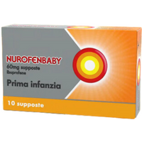 Nurofenbaby ibuprofene supposte prima infanzia contro febbre e dolore dai 3 mesi ai 2 anni 10 supposte 60mg
