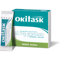 Okitask antinfiammatorio orosolubile granulato 20 bustine 40mg
