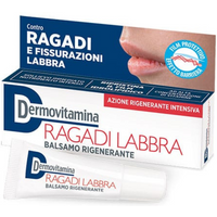 Dermovitamina ragadi balsamo rigenerante labbra contro fissurazioni e screpolature 8ml