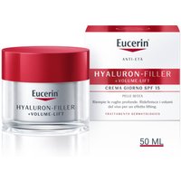 Eucerin Hyaluron-Filler +Volume-Lift crema viso giorno SPF15 anti-età per pelli secche 50ml