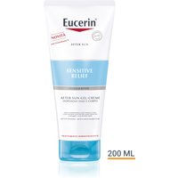 Eucerin After Sun Sensitive Relief gel-crema viso e corpo doposole per tutti i tipi di pelle 250ml