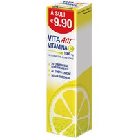 Vita Act Vitamina C 1000 mg senza zuccheri per il sistema immunitario 20 compresse effervescenti