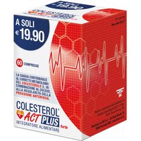 Colesterol Act Plus Forte per il mantenimento del colesterolo e della pressione arteriosa 60 compresse
