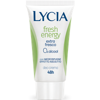 Lycia Fresh Energy crema deodorante 48h Aloe e Bergamotto 30ml