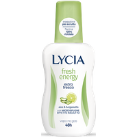 Lycia Fresh Energy vapo no gas deodorante 48h Aloe e Bergamotto 75ml