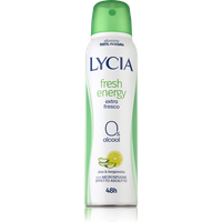 Lycia Fresh Energy spray deodorante 48h Aloe e Bergamotto 150ml