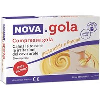 Nova gola limone/miele 20 compresse