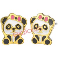 Bjt712 orecchini baby panda gp