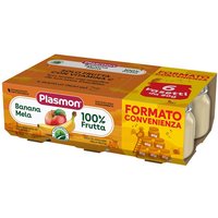 Plasmon omogeneizzato banana mela 6 vasetti da 80g
